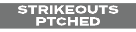 STRIKEOUTS PTCHED