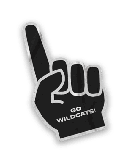 A collection of six different stickers, one of which is a baseball glove. AI generated content