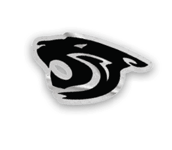 A collection of six different stickers, one of which is a baseball glove. AI generated content