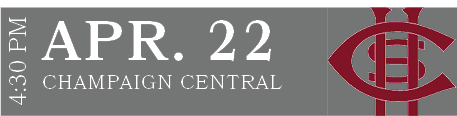 CHAMPAIGN CENTRAL,APR. 22,4:30 P