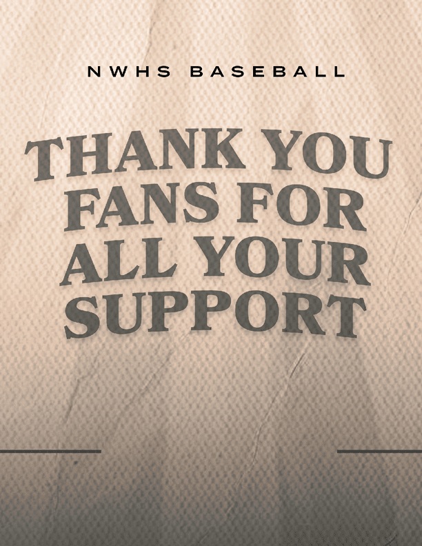 A sign that says “Thank fans for all your support" on it. AI generated content