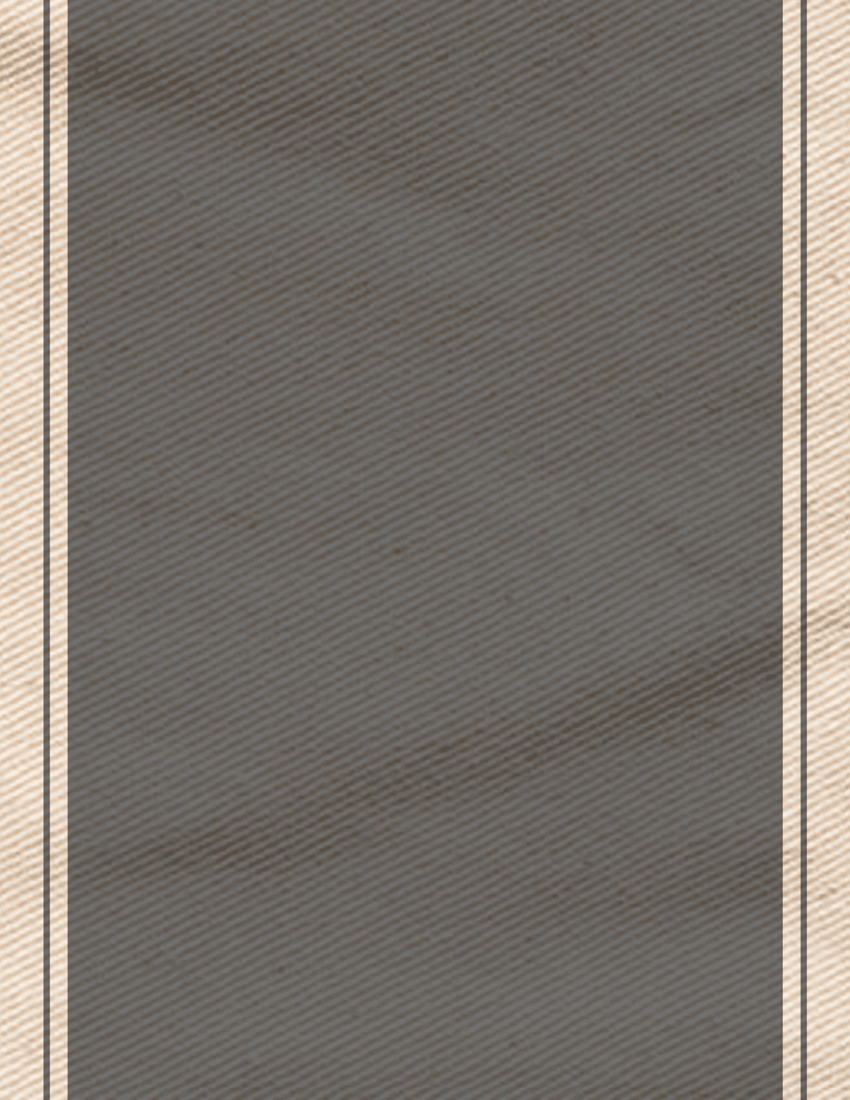 A gray and brown striped cloth. AI generated content