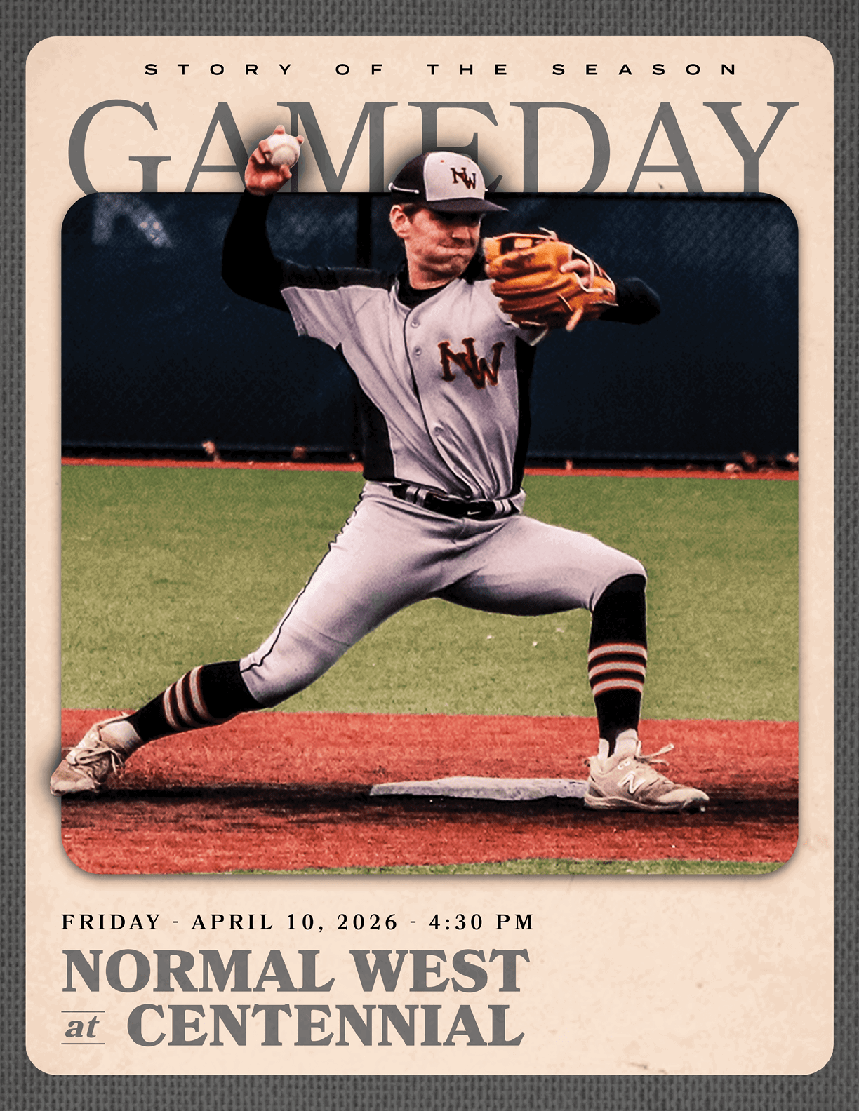 A football game is being played between Normal West and Legacy. AI generated content