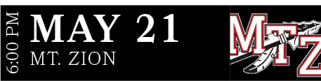 MT. ZION,MAY 21,6:00 P