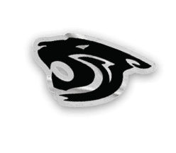 A collection of six different stickers, one of which is a baseball glove. AI generated content