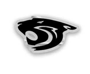 A collection of six different stickers, one of which is a baseball glove. AI generated content