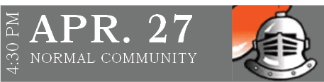 NORMAL COMMUNITY,APR. 27,4:30 P