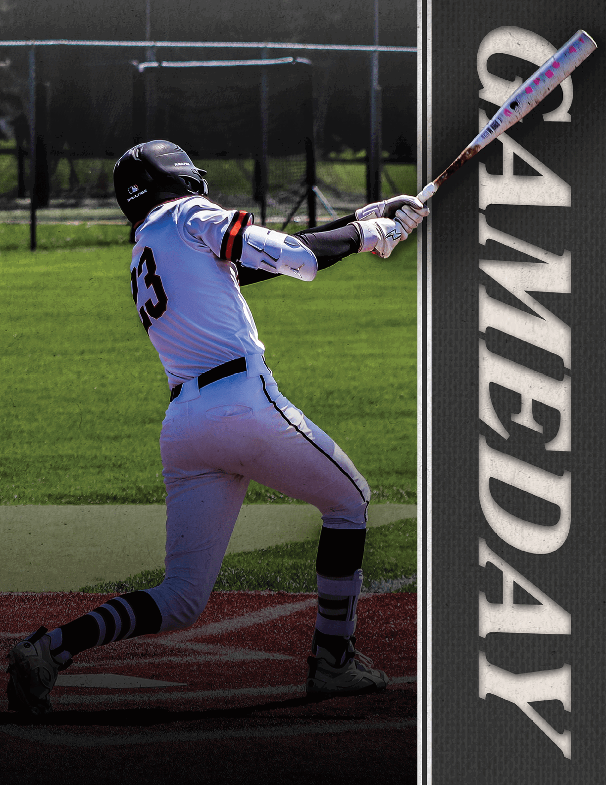 A football player wearing a red jersey with the number 11 on it is jumping in the air. AI generated content