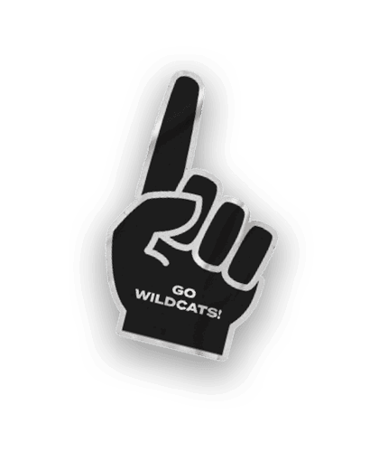 A collection of six different stickers, one of which is a baseball glove. AI generated content