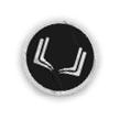 A collection of six different stickers, one of which is a baseball glove. AI generated content