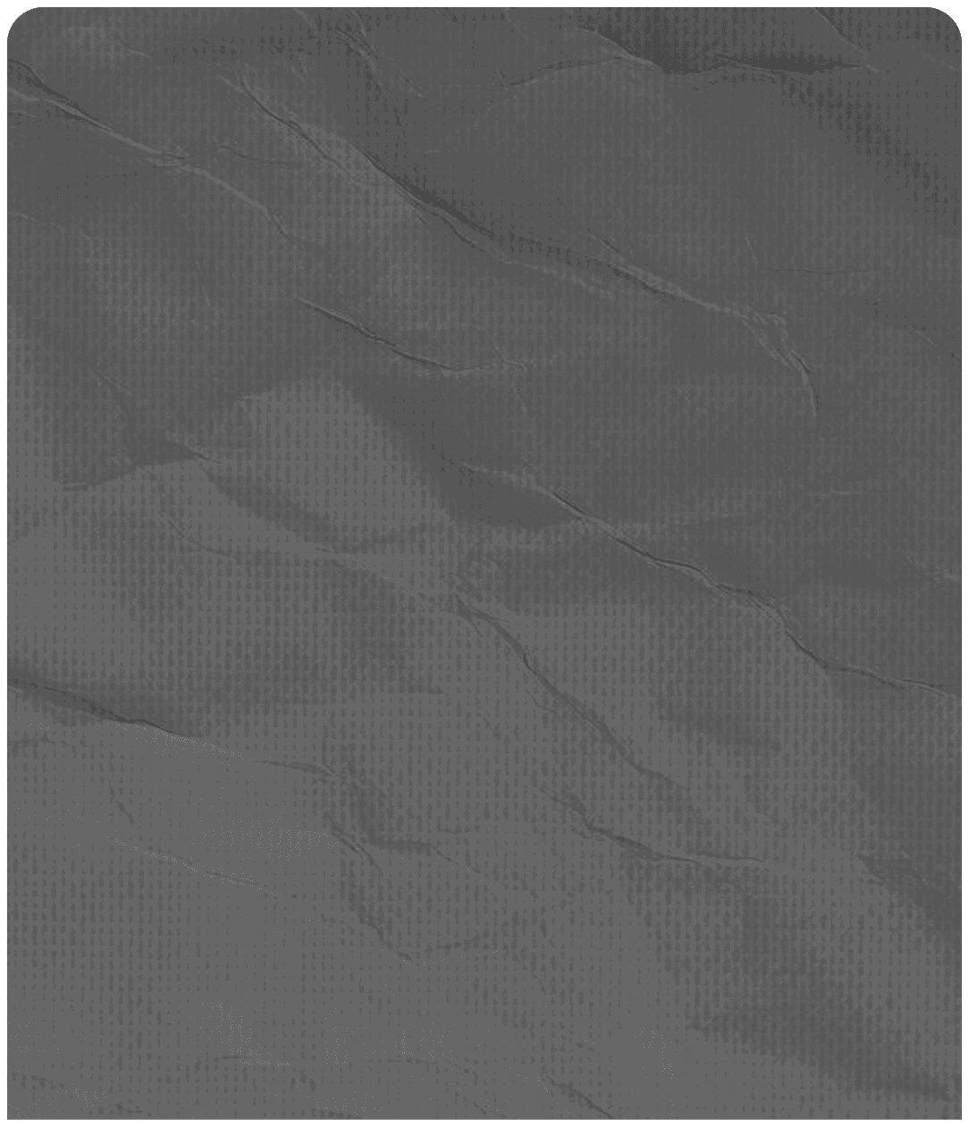 A gray cloth with wrinkles and folds. AI generated content
