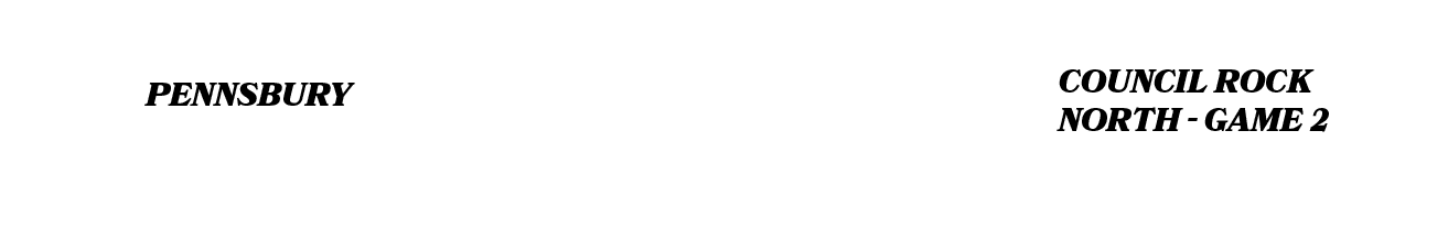 FINAL,council rock north Game 2,PENNSBURY,09,1