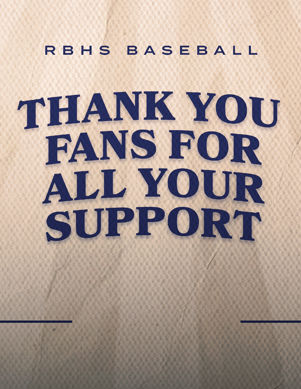 A sign that says “Thank Fans for All Your Support" on a baseball field. AI generated content