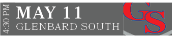 GLENBARD SOUTH,MAY 11,4:30 P