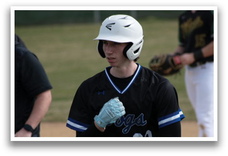 A baseball player wearing a helmet and glove walks across the field. AI generated content