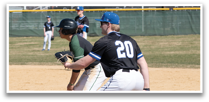 Baseball players on a field with one player holding a bat and another player holding a glove. AI generated content