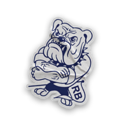 A collection of stickers and magnets featuring bulldogs and the words “Go Bulldogs". AI generated content