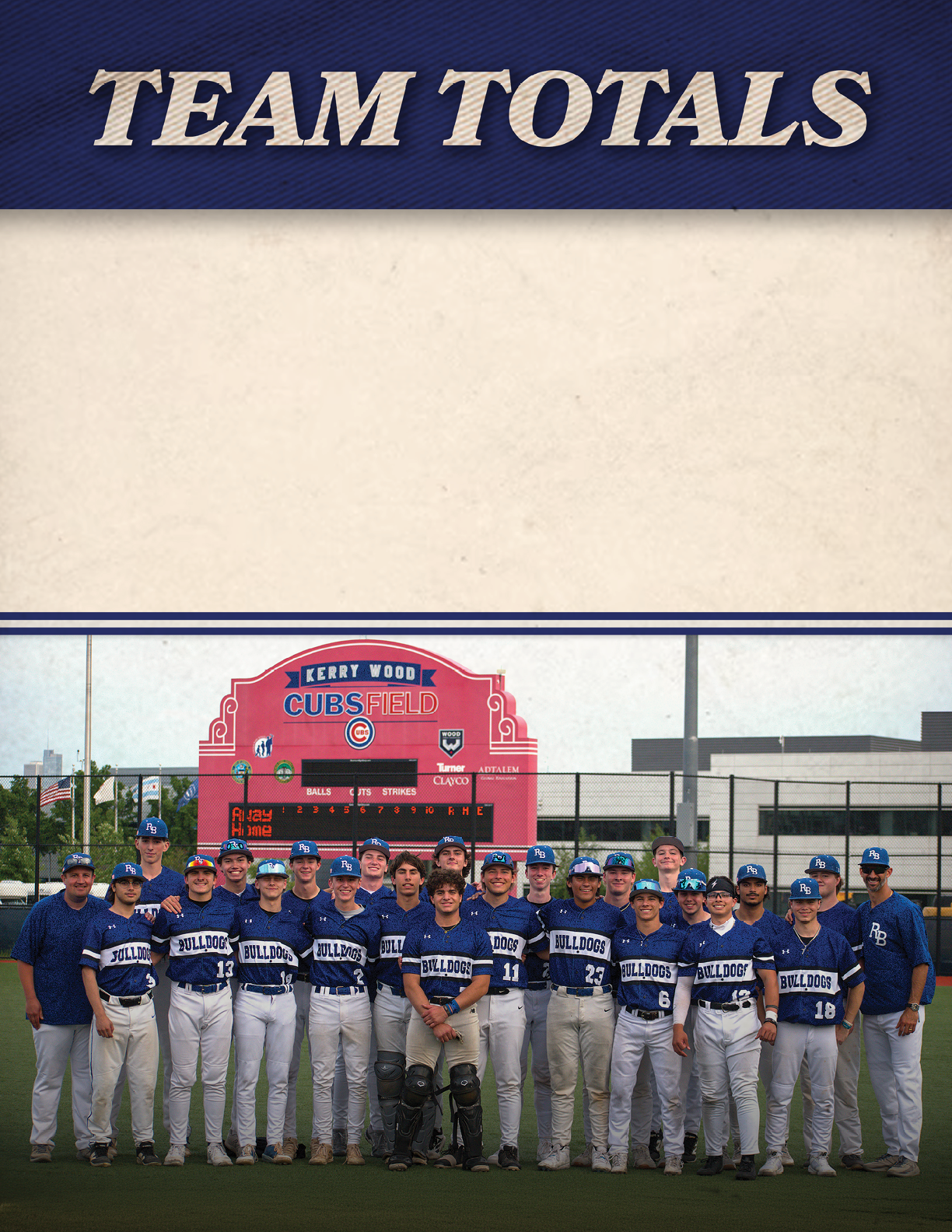 A group of baseball players posing for a picture. Description generated by AI