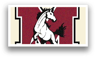 A logo for M University. Description generated by AI