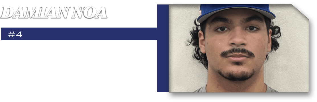 #4,2 4, 3B, 2B, 2 RBI ,Damian No