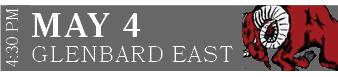 GLENBARD EAST,MAY 4,4:30 P
