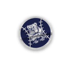 A collection of stickers featuring a bulldog mascot and the words “Go Bulldogs" on them. AI generated content