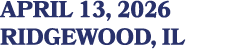 APRIL 13, 2026 RIDGEWOOD, IL