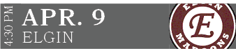 ELGIN,APR. 9,4:30 P