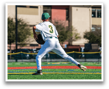 A baseball player in a white uniform is throwing a ball on a field. AI generated content