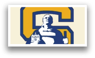 A statue of a man holding a cross. AI generated content