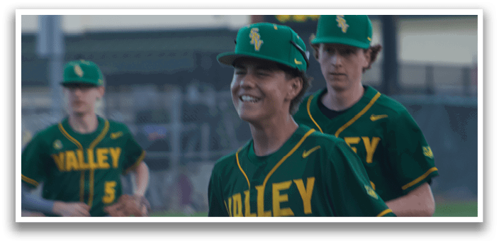 Three baseball players are on the field, one of them wearing a green hat and a green jersey with the number 2. AI generated content
