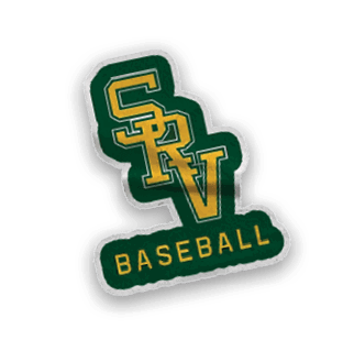 A collection of sports and university logos, including a baseball glove, a wolf, and a California state map. AI generated content