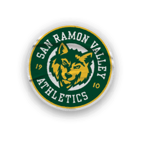 A collection of sports and university logos, including a baseball glove, a wolf, and a California state map. AI generated content