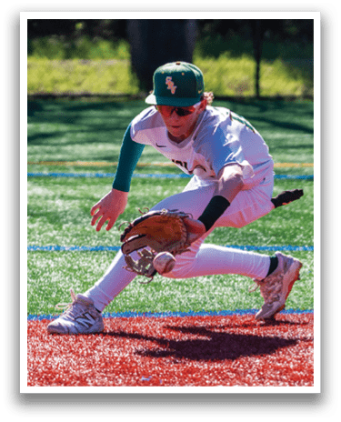 A baseball player in a white uniform is running on the field, holding a baseball glove in his hand. AI generated content