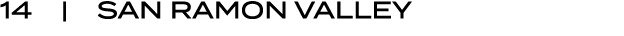 14 | San Ramon Valley