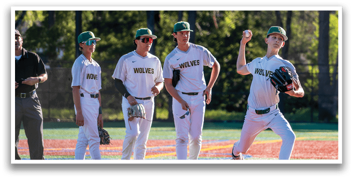 A baseball player in a white uniform is pitching a ball. AI generated content