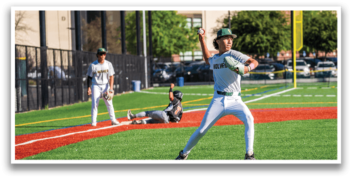 A baseball player in a white uniform is throwing a ball on a field. AI generated content