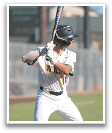 A baseball player in a white uniform is swinging a bat, attempting to hit a ball. AI generated content