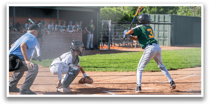 A baseball player is swinging a bat at a ball, while a catcher and an umpire watch. AI generated content