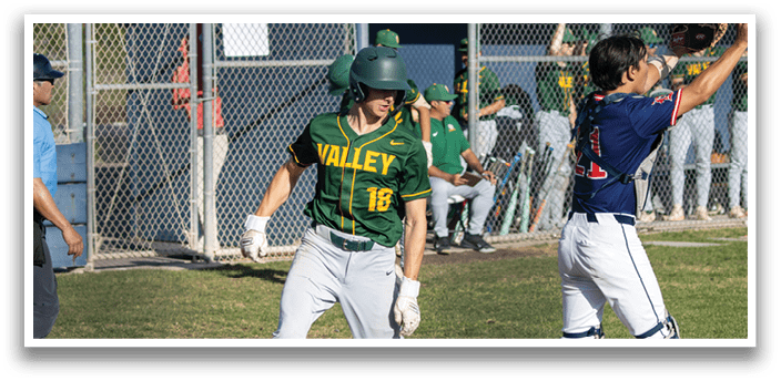 Baseball players on a field, one holding a bat and another a glove. AI generated content