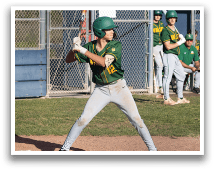 A baseball player is swinging a bat, with his teammates watching from the dugout. AI generated content