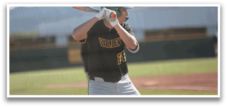 A baseball player is swinging a bat. Description generated by AI