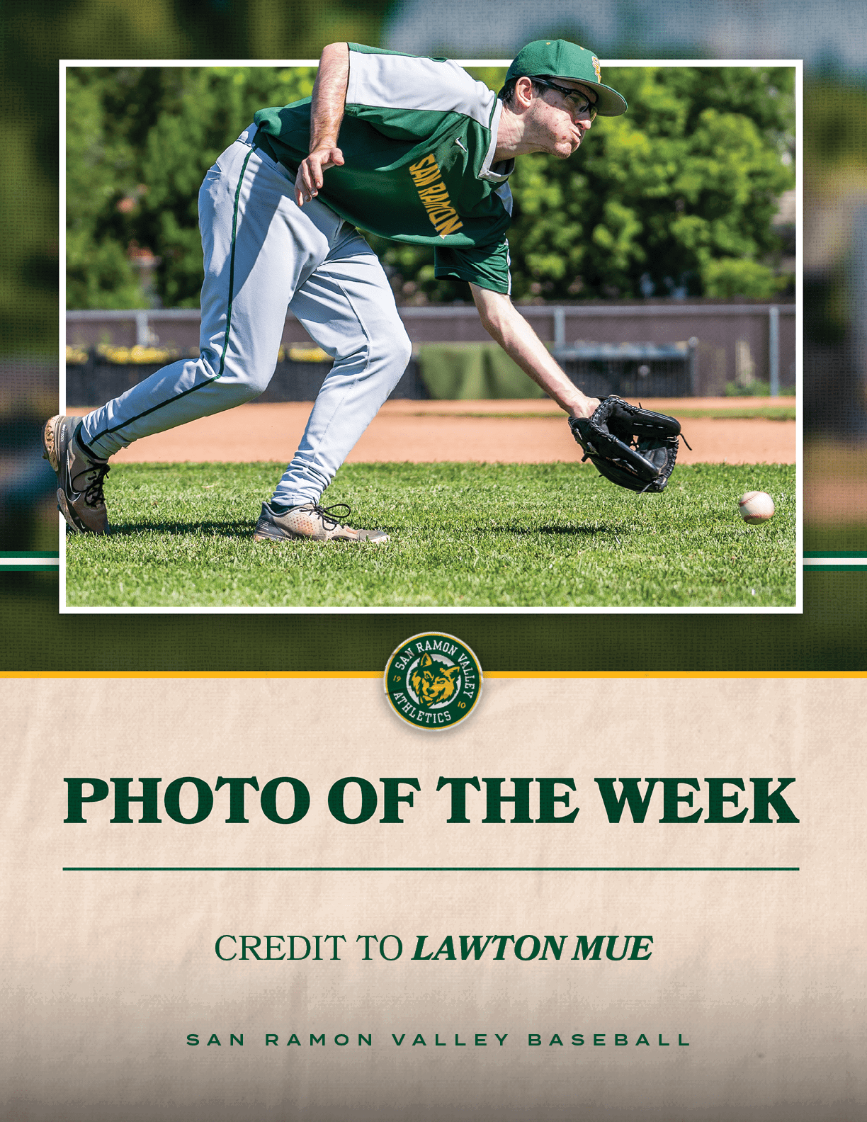 CREDIT TO Lawton Mue,san ramon valley basebal