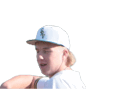 A baseball game in progress with players on the field. Description generated by AI