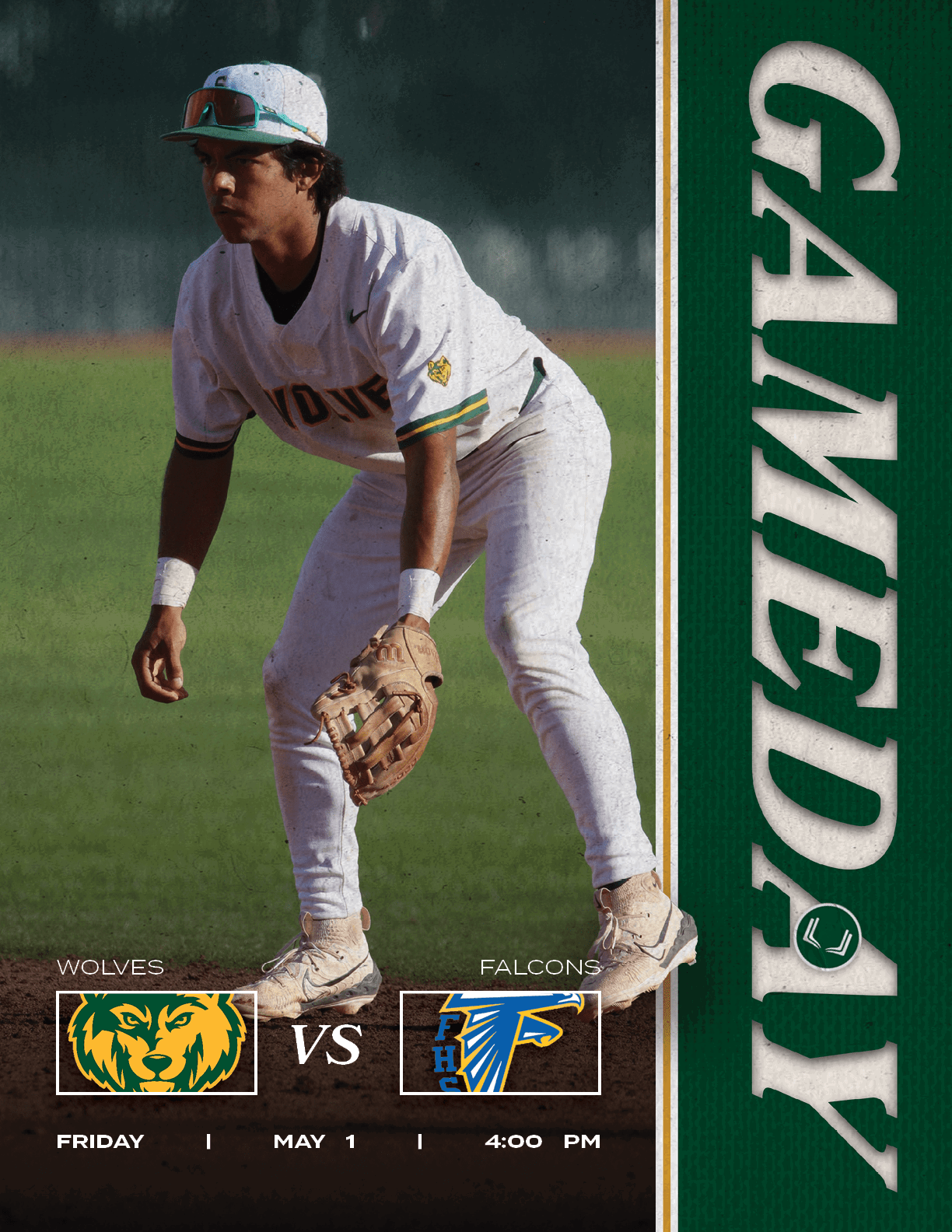 FALCONS,WOLVES,friday | may 1 | 4:00 PM,V
