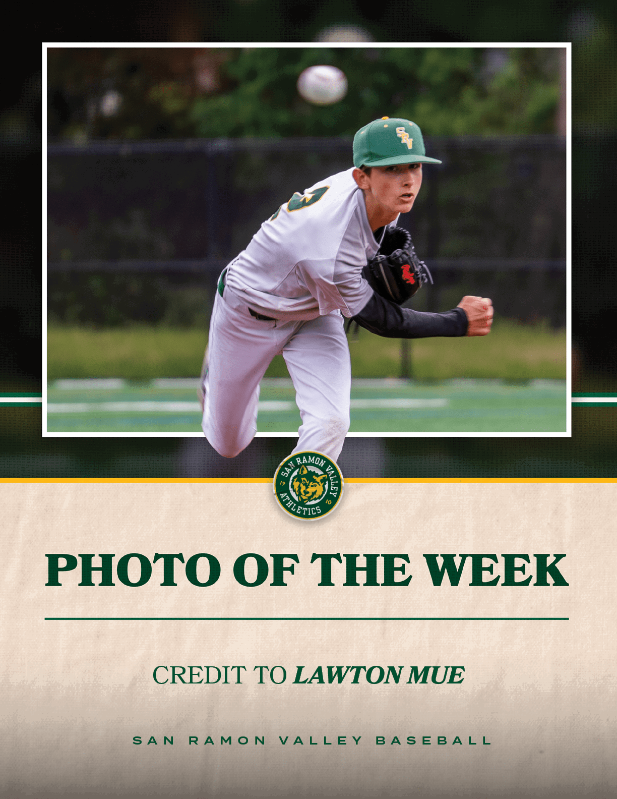 CREDIT TO Lawton Mue,san ramon valley basebal