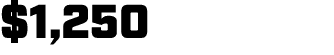 $1,250