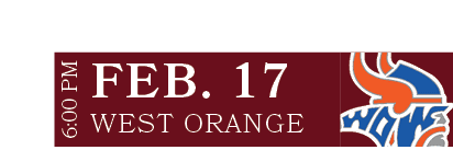 WEST ORANGE,FEB. 17,6:00 P