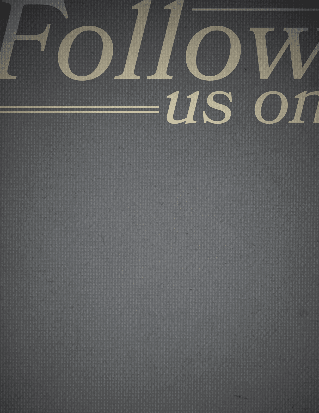 A gray background with the word “follow" written in white. AI generated content
