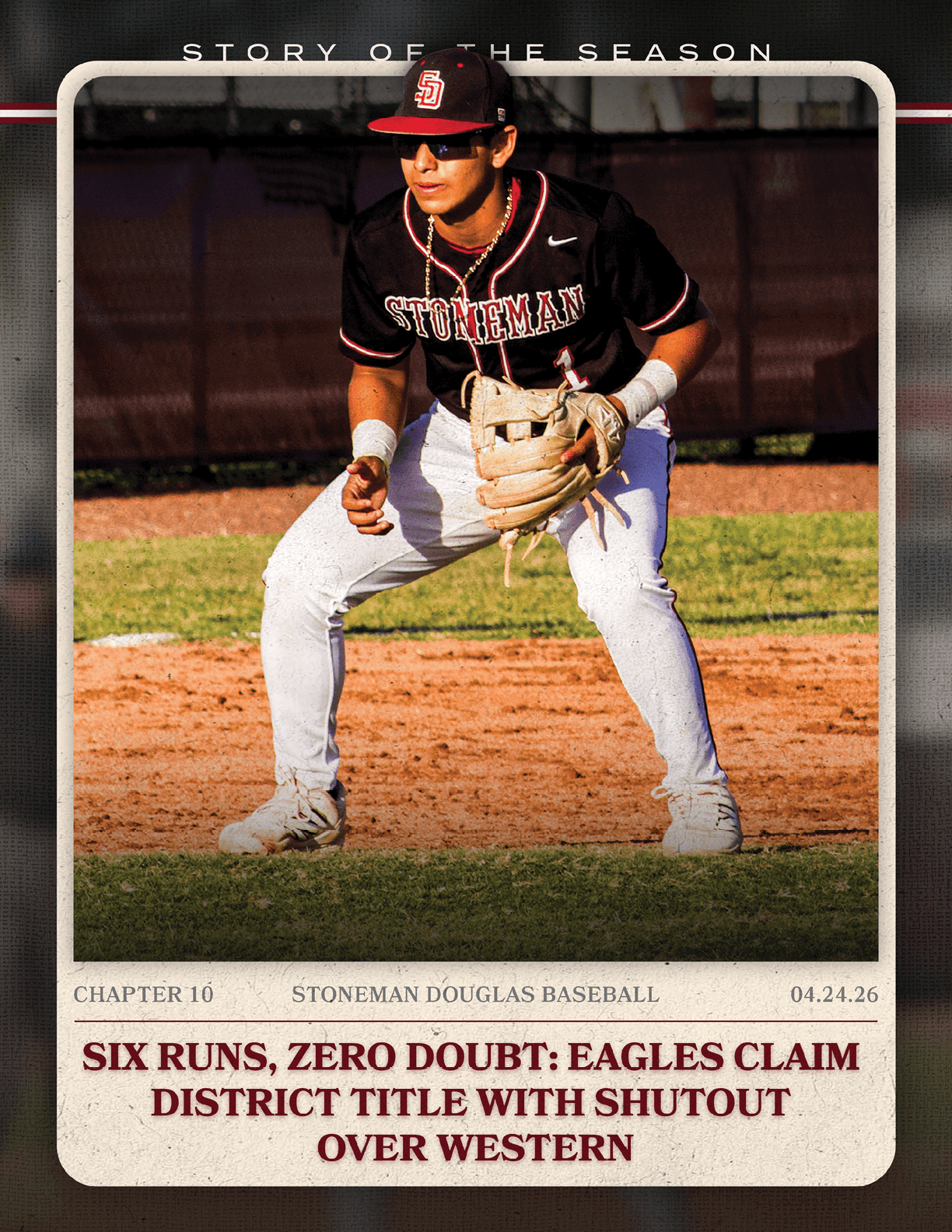 A baseball player in a white uniform is swinging a bat. AI generated content